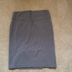 Grace Elements gray pencil skirt